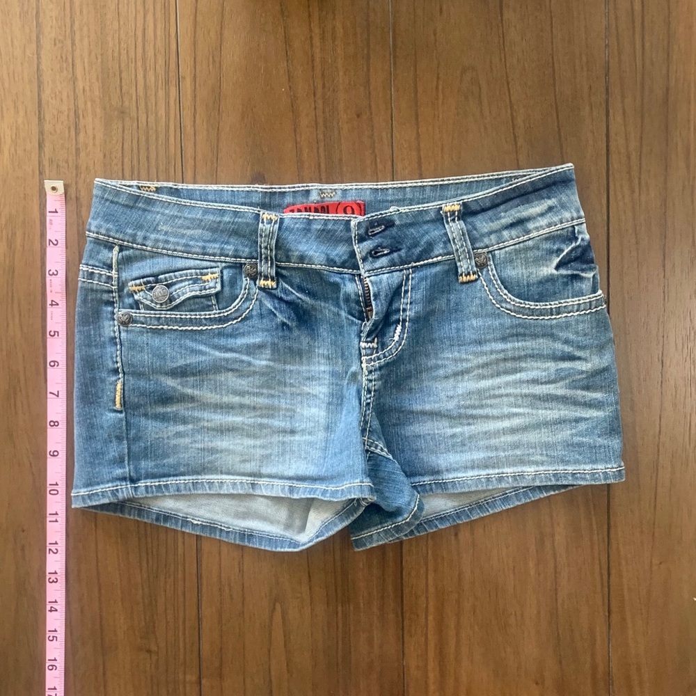 Blue jean shorts. Zanadi Brand.
